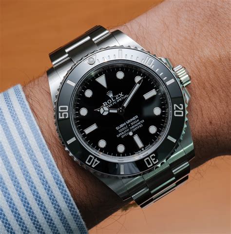 rolex sub no date review|A Week On The Wrist: The Rolex Submariner Ref. 124060.